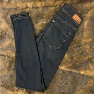 Dark wash express jeans